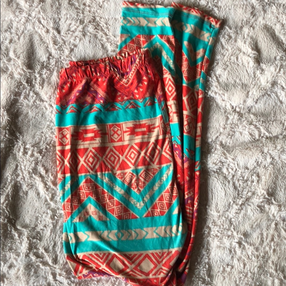 Vintage LLR Aztec TC leggings